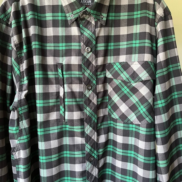 ALASKAN HARDGEAR BY DULUTH TRADING COMPANY FLANNEL SIZE MEDIUM - Picture 4 of 10